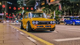 Yen Datsun 510  Kyusha  Wheelsculture  Kuala Lumpur [upl. by Asilav]