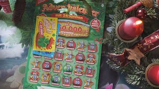 Rubbellos Adventskalender 2023  TÜRCHEN 24 🎄  Rubbelkaiser [upl. by Zadoc]