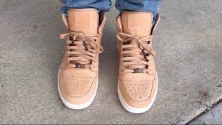 Air Jordan 1 Pinnacle quotVachetta Tanquot on feet [upl. by Siouxie]