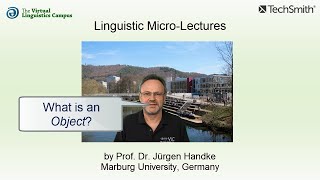 SYN022  Linguistic MicroLectures The Object [upl. by Elodea]