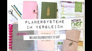 Planersysteme im Vergleich  TAG  Welcher Kalender passt zu Dir  deutsch  planenaufpapier [upl. by Asilam794]