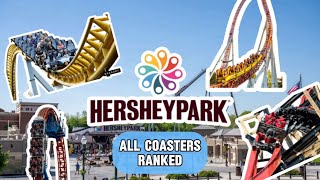 Ranking Every Roller Coaster at Hersheypark 2024 Hershey PA [upl. by Waly]