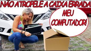 NÃO ATROPELE a CAIXA ERRADA 😱🚗💥 MEU COMPUTADOR 😭 [upl. by Anivlem]