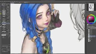 Jinx and Isha fanart [upl. by Davie545]