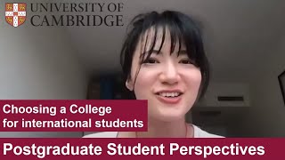 Student Perspectives Choosing a College for Postgraduate International Students [upl. by Duahsar619]