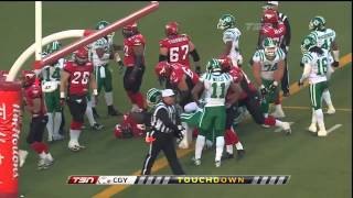 CFL WSF Recap Saskatchewan 30 Calgary 36 [upl. by Elo261]