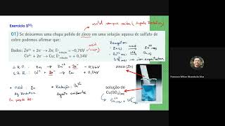Aula 5 de Exercícios  Eletroquímica  Aplicação de conceitos fundamentais [upl. by Mel]