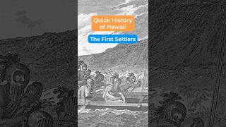 Quick History of Hawaii The First Settlers [upl. by Nidroj730]