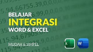 Integrasi Word dan Excel [upl. by Sven749]