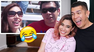 Reacting to Old Vlogs  Mario amp Tiffy [upl. by Sosthenna]