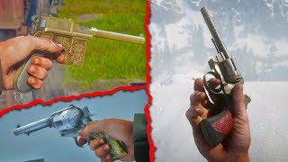 9 SECRET Weapons in Red Dead Redemption 2 RDR2 BEST Weapons [upl. by Annaerda719]