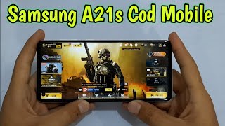 Samsung A21s Cod Mobile Test Max Graphics [upl. by Douville]