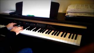 Amaral  Son mis amigos  Piano cover [upl. by Koah601]