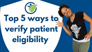 5 Ways to verify patient Insurance Eligibility  Medical Billing Terms [upl. by Claudio]