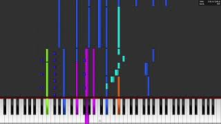 Samsung TV Sound Test MIDI Full  Piano From Above [upl. by Adlare]