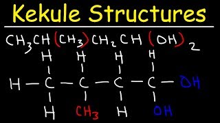 Kekule Structures and Condensed Structures [upl. by Eical]