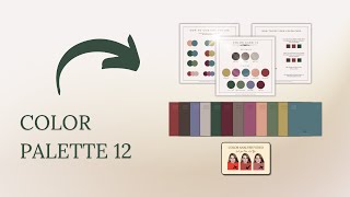 How To Use Your Color Palette 12  Capsule Wardrobe amp Beauty Palette [upl. by Andonis]