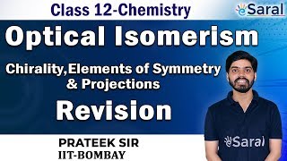 Optical Isomerism Revision Part1 Chemistry Class 12 JEE NEET [upl. by Stroud318]