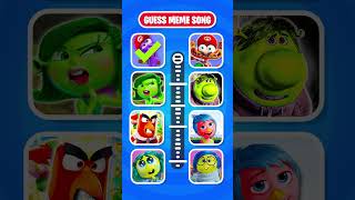 Guess Meme Song  Inside Out 2 Sing a Song in Different Universes meme insideout2 shorts [upl. by Adnara]