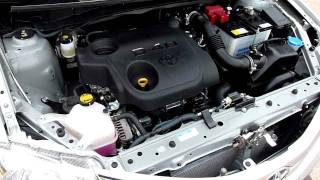 Toyota Etios Diesel hood open NVH [upl. by Hausner]