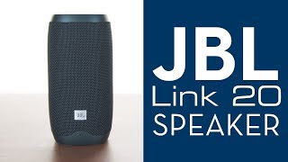 Overview JBL Link 20 Portable Bluetooth Voice Activated Speaker [upl. by Laurene932]