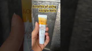 Kojiglo cream  skin lightning  best skin lightning cream kojiglo shorts ytshorts skincare [upl. by Gall]