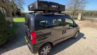 Peugeot Bipper Tepee 1 4 8V Outdoor Adventure Micro Camper [upl. by Arihsat]