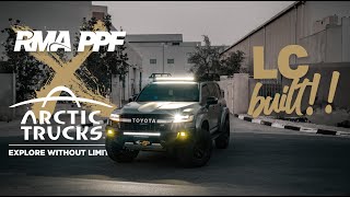 We transform this brand new Toyota Land Cruiser GR with ARCTIC TRUCKS [upl. by Trinia]