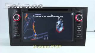 Original Audi A6 C5 1997 2004 Bose Audio System Upgrade with Bluetooth Music 3D Navigation Multi Lin [upl. by Sibley8]