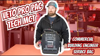 A Look Inside  Veto Pro Pac Tech MCT  Commercial Building Engineers Service Toolbag [upl. by Frodi]