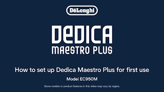 How to Setup Your Dedica Maestro Plus Espresso Machine [upl. by Inalak]