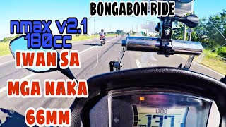 NMAX V2 180CC VS SNIPER 155VVA  NMAX V2 200CC NMAXV1 215CC BONGABON DIGMAAN RIDE [upl. by Godart118]