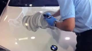 Xzilon Paint Protection Demo at BMW Autohaus [upl. by Eisinger]