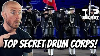 Drummer Reacts To  Top Secret Drum Corps  Royal Edinburgh Military Tattoo 2022 FIRST TIME HEARING [upl. by Dowd811]