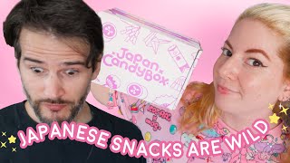 ☆ Japan Candy Box Unboxing and Taste Test of Japanese Snacks ☆ [upl. by Anitahs]