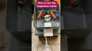 How to check the MAGNETRON coil ❓ [upl. by Ttreve]