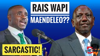 CHAOS ERRUPTS AS CLEOPHAS MALALA LECTURES PRESIDENT RUTO BADLY [upl. by Ylrebmi935]