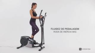 Bicicleta Elíptica E SHAPE Domyos  Exclusividade Decathlon [upl. by Xanthe]