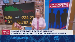 Jim Cramer explains why Wall Street cant have it both ways with rate cuts [upl. by Atinnor]