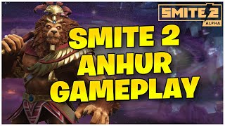 SMITE 2 ANHUR GAMELAY [upl. by Nnylf]