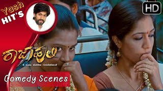 Heroine and her friends comedy scenes  Rajahuli Kannada Movie  Kannada Comedy Scenes [upl. by Ahsiak482]