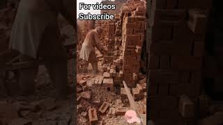 bricks entain bananey ka tareeka subscribe construction concret everyone shahidsurveytv [upl. by Ahscrop]