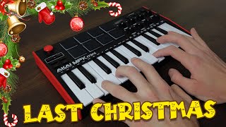 Wham  Last Christmas  AKAI MPK MINI MK3 COVER [upl. by Belvia]