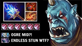 6200 HP Endless Stun Scepter  Heart Ogre Magi vs Zeus Mid Crazy NonStop Multicast Epic Game Dota 2 [upl. by Grosmark508]