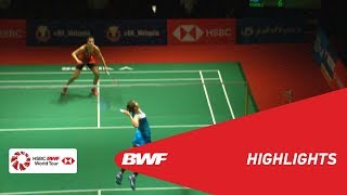 PERODUA Malaysia Masters 2019  WS  F  HIGHLIGHTS  BWF 2019 [upl. by Suoivatco]