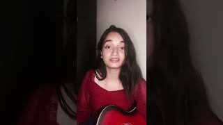 Mere humsafar  OST  Amanat ali  Female version  guitar cover [upl. by Ocinemod]