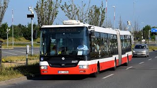 Zvuk jízdy autobusu SOR NB 18 Evč 6669 [upl. by Moseley94]