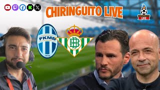 ⚽ BOLESLAV  BETIS  CHIRINGUITO LIVE [upl. by Gridley]