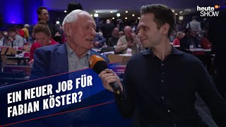 Fabian Köster will Wagenknechts SocialMediaManager werden  heuteshow vom 02022024 [upl. by Georgiana]