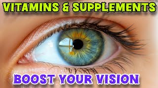 6 Essential Vitamins And Supplements For Eye Health [upl. by Seana]